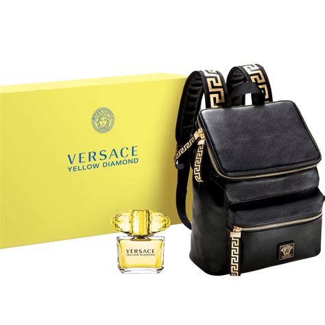 versace cologne bag set|versace signature bag.